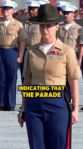 This Female Marine Officer Owned Graduation Day 🔥 #marinecorps #usmc #graduation