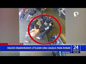 Independencia: Ladrones actúan como 'enamorados' para robar en la av. Alfredo Mendiola