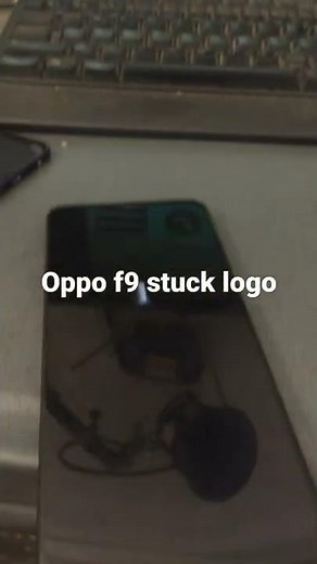 Oppo f9 hang on logo