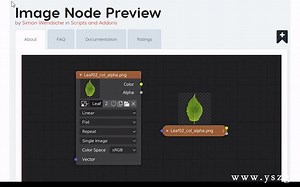 Blender节点缩略图可视化预览插件 Node Preview v1.6