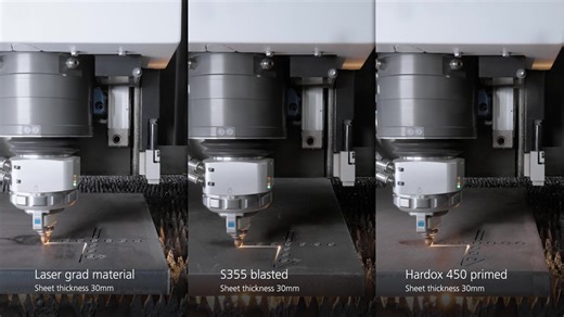 Introducing FlexLine technology for your flat sheet laser cutting ⚡ Due to the new nozzle design, you can achieve the highest cutting results in various material grades! #TRUMPF #lasercutting #manufacture | TRUMPF Inc.