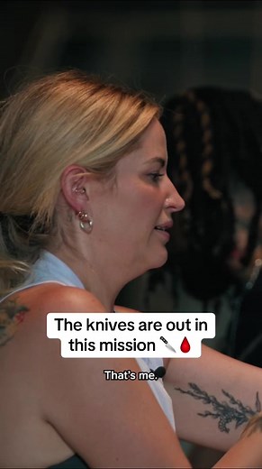 In this mission, you have to say it with your chest. 🔪 #TheTraitorsCanada #thetraitors #realitytv