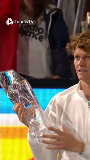 Sinner Lifts His Second Miami Trophy! 🏆