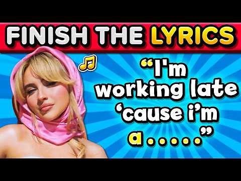 FINISH THE LYRICS 🎵 Most Popular Viral TikTok Songs 2023-2026 | Music Quiz