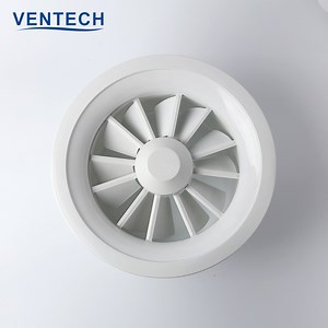 [Hot Item] HVAC Fresh Air Swirl Diffuser Air Conditioning Round Ceiling Supply Diffuser