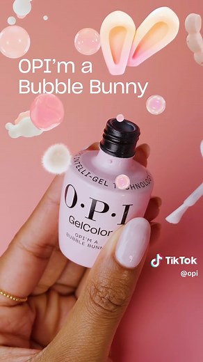Introducing OPI'm a Bubble Bunny: No Mixing Required