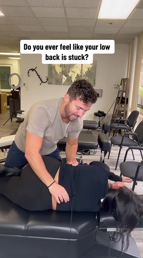 Effective Low Back Adjustment by Chiropractor | Relax and Breathe