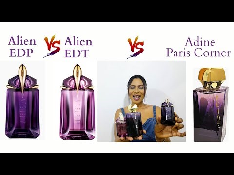 Alien EDP vs Alien EDT vs Paris Corner Adine Dupe/Mugler/Comparison