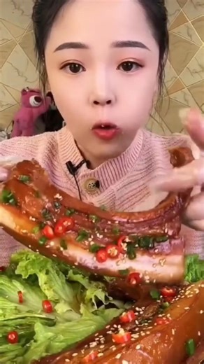 Internet’s Favorite Pork Belly Ribs #asmr #mukbang #pork