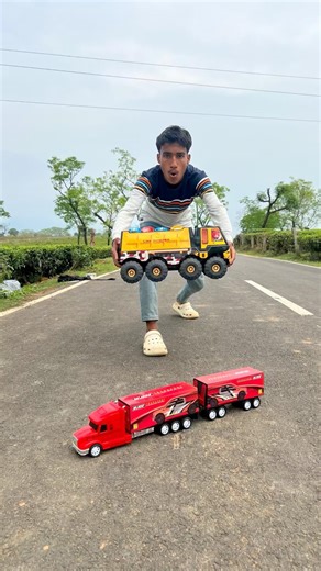 Bara wala Dumper Unboxing 🚚🚀🤩 #toys #toysshorts #playtime