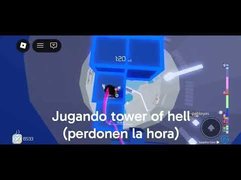 Jugando tower of hell!!Perdonen la hora xd (Ignoren la música JAJAJA) #noflop