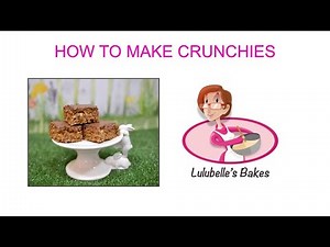 HOW TO MAKE CHOCOLATE CRUNCHIES