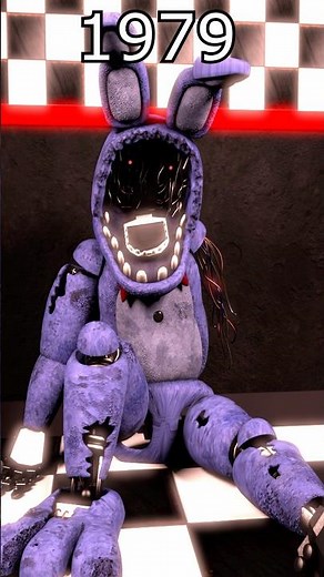 FNaF Withered Bonnie Over The Years