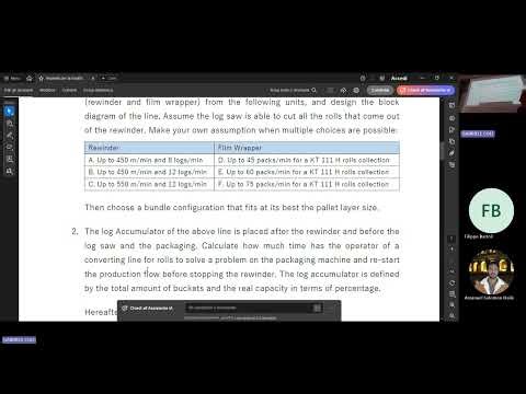 Coli Layout of a Converting line Part 3