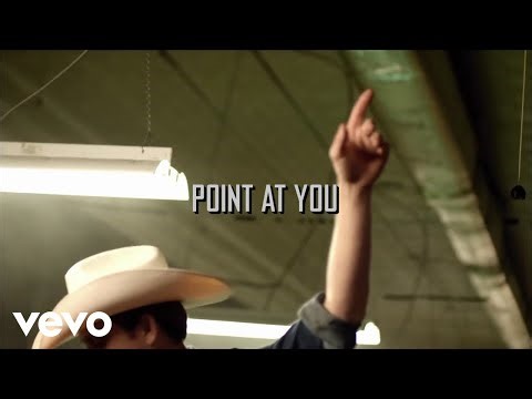 Justin Moore - Point At You (Lyric Video)