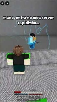 Mano, entra no meu server rapidinho... #roblox #robloxshorts #jujutsushenanigans