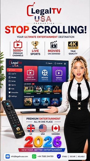 LEGAL IPTV | Top 5 Best IPTV Providers 2026 | Best IPTV Service USA, CANADA, UK, IPTV for FireStick