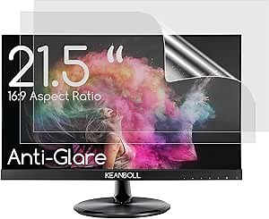 2-Pack 21.5 inch Screen Protector for Sceptre/Dell/HP/Acer/ViewSonic/ASUS/Aoc/Samsung etc 21.5 Inch 16:9 Widescreen Desktop Computer Monitor Large Digital Photo Frame, Eye Protection Anti Glare Filter