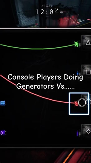 Console Players Doing Generators Vs Pc Players #roblox #bitebynight #shorts