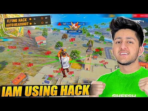 I Am Using Hack In Free Fire ? 😨 Funny Gloo Wall Challenge In Free Fire