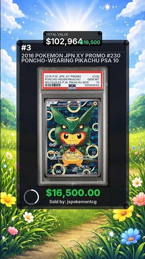 $34,755 for a Base Set 1999 Charizard? Pokemon Daily Top 10!
