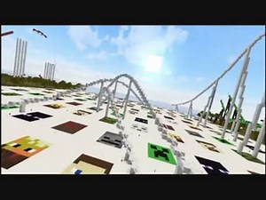 【minecraft】乗り尽くせ！ローラーコースターワールド！-v1-【ExRollerCoaster】