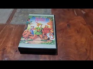 Robin Hood (1973) De Walt Disney VHS Unboxing