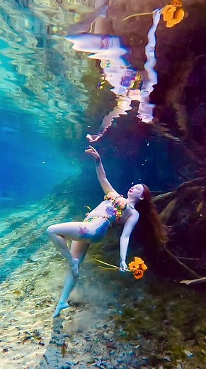 Exploring the Depths: Underwater Freediving Adventure with Mermaid