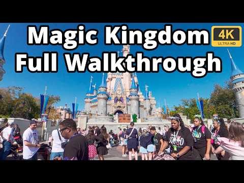 Magic Kingdom 2026 | Full Walkthrough POV (4K & 5.1 Surround Sound) | Walt Disney World