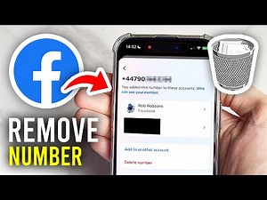 How To Remove Phone Number From Facebook - Full Guide