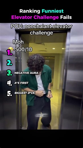 Ranking Funniest Elevator Challenge Fails!