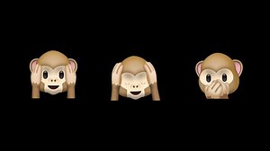 Monkeys Animated Emoji Set Elements On Stock Footage Video (100% Royalty-free) 3599877947 | Shutterstock