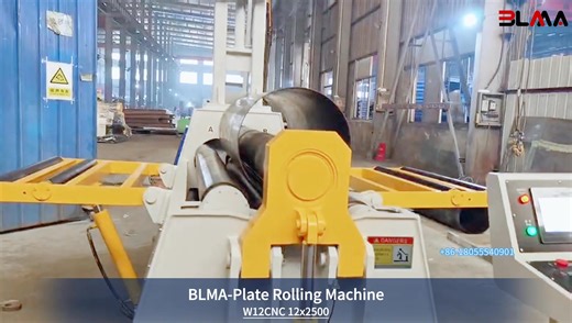 2025-BLMA🔧 W12 12x2500 4-Roller Plate Rolling Machine – Strong, Precise, Reliable! https://www.blmacnc.com | Blma