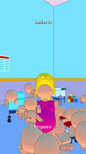 I added more babies to my pregnant woman battle royale #cursedminecraft #indiegames