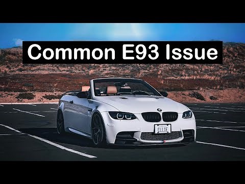 E93 Roof Rattle Fix: Common Problem on BMW 3 Series Convertible Part 1