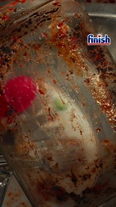 Our best dishwasher tablet yet has 3x cleaning power to tackle burnt & dried on stains. Giving you a superb finish every time | Finish UK