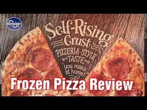 FROZEN PIZZA REVIEW: KROGER SELF RISING CRUST Pizzeria-Style Taste Pepperoni