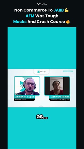 JAIIB Topper Reveals Mock Practice + Crash Course Strategy | Non-Commerce AFM Made Easy