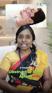 🛌 Is Loud Snoring a Warning Sign? Dr. Ramya Venkatesan Explains Sleep Apnea Symptoms