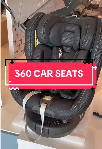 Our favorite 360 car seats 😍 #recaro #joie #quinton #nuna #carseat