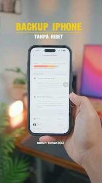 Backup iphone ke PC bisa untuk IOS 27 IOS 26 pakai iCareFone #iOS27 #icarefone #tenorshare