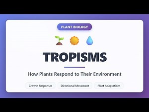 Tropisms: How Plants Respond to Light, Gravity, Water & Touch | Plant Biology Explained