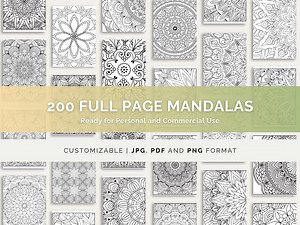 Coloring Mandalas Mandala Coloring Pages Adult Coloring Mandala Printable Stress Relief Coloring Mindfulness Art Therapy Coloring Book PDF - Etsy