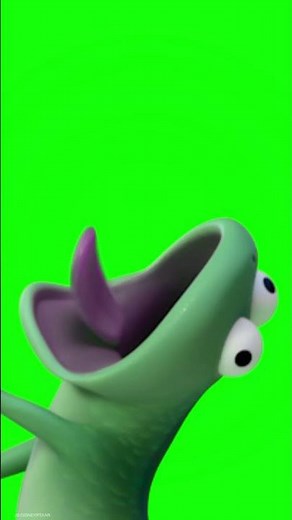Tom the Lizard Screaming meme - Green Screen - Hoppers