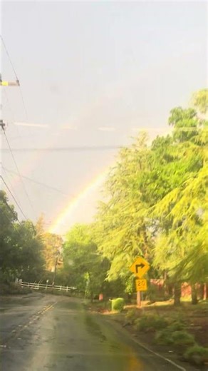 ￼ Oh my God!! A double rainbow!!! ￼