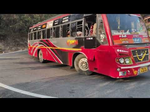 🚌⚡SKM Private Bus Full Passengers on Dhimbam Ghat Road – Private Bus Mountain Adventure! 🔥😎🏔️