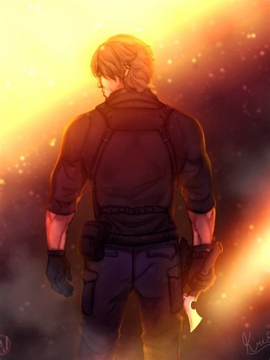Sketching my boy Leon! Wanted to try a more sketch-like style, I'm pretty happy with how it turned out! #ResidentEvil #ResidentEvilRequiem #timelapse #timelapseart #speedpaint #sketch #art #Leon #leonkennedy