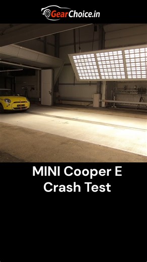 Gear Choice on Instagram: "MINI Cooper E Crash Test ⚡🚗 Premium electric hatchback… but how safe is it in real life? Watch this safety performance and tell us your opinion 👇 #MINICooperE #MINIElectric #CrashTest #CarSafety #EVSafety #SafetyRating #BuildQuality #ElectricCar #PremiumEV #CarLovers #AutoReview #Automobile #gearchoice"