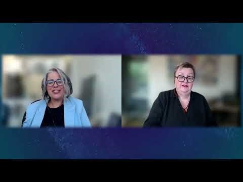 Jodie and Gretchen discuss what it’s like to be a delegate with low vision.