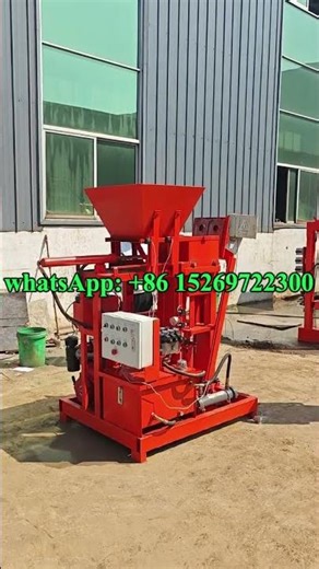 automatic clay block machine a briques en terre comprimes, machine fabriquer des briques #blocks